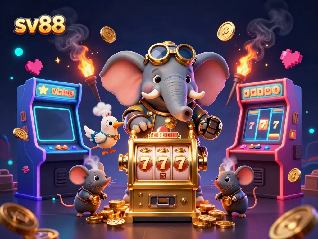 Experience exhilarating casino gameplay with sv88's interactive slot machines and engaging characters.