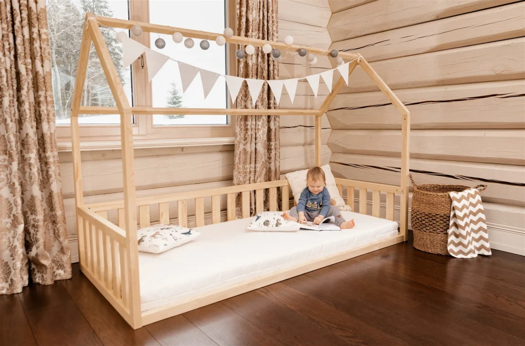TiCAA Bodenbett 140×200 – Für eine gemütliche Familienzeit