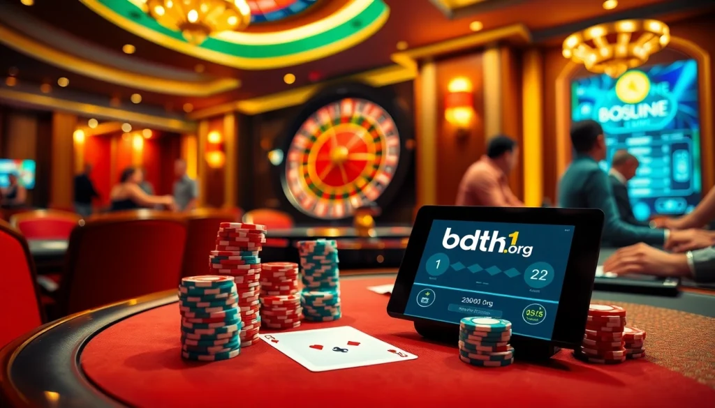 Experience the thrill of winning at bdtk1 org with exciting casino games and vibrant atmosphere.