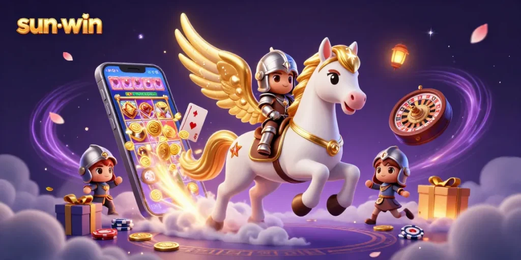 Experience thrilling gameplay with sun-win featuring animated casino elements and enchanting characters.
