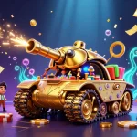 Erleben Sie die besten realz casino alternativen mit einer farbenfrohen Casino-Szene und fesselnden Spielen.